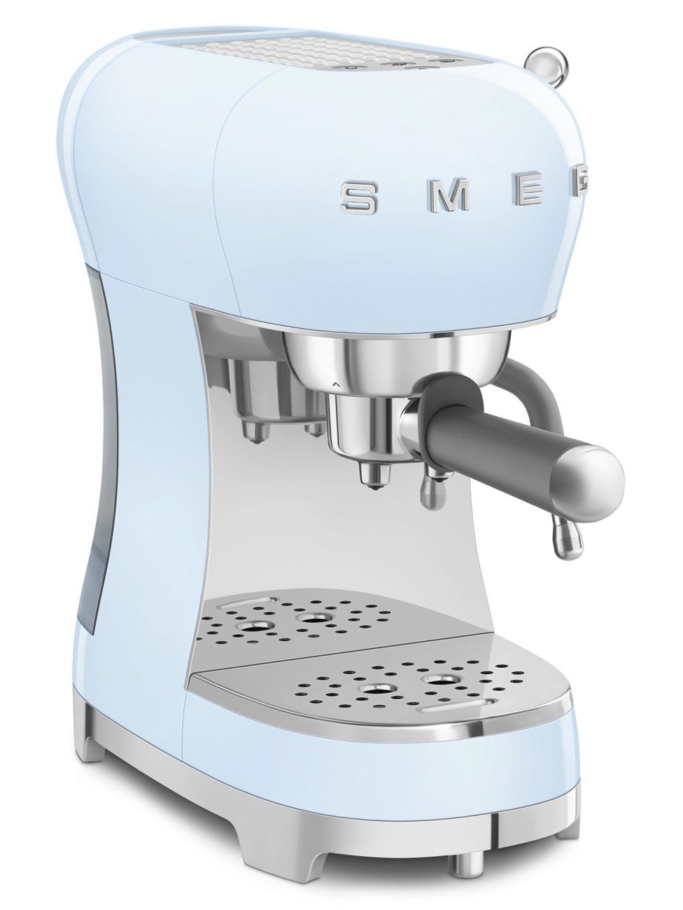 Кофеварка-эспрессо SMEG ECF02PBEU Цвет пастельно-голубой глянцевый