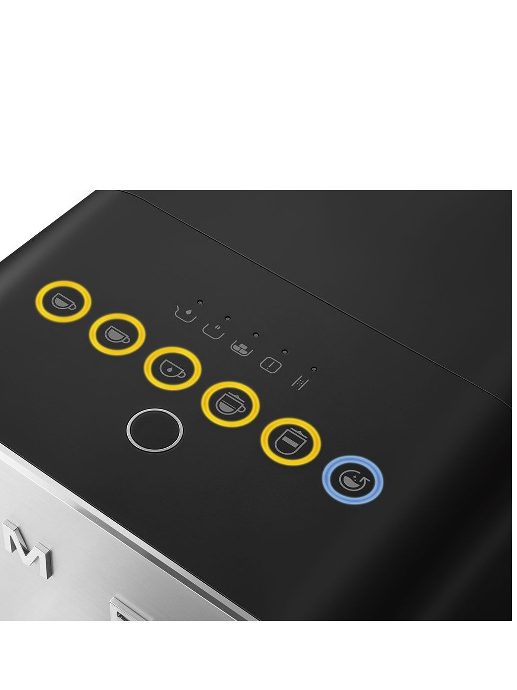 Автоматическая кофемашина SMEG BCC13BLMEU Цвет черный матовый