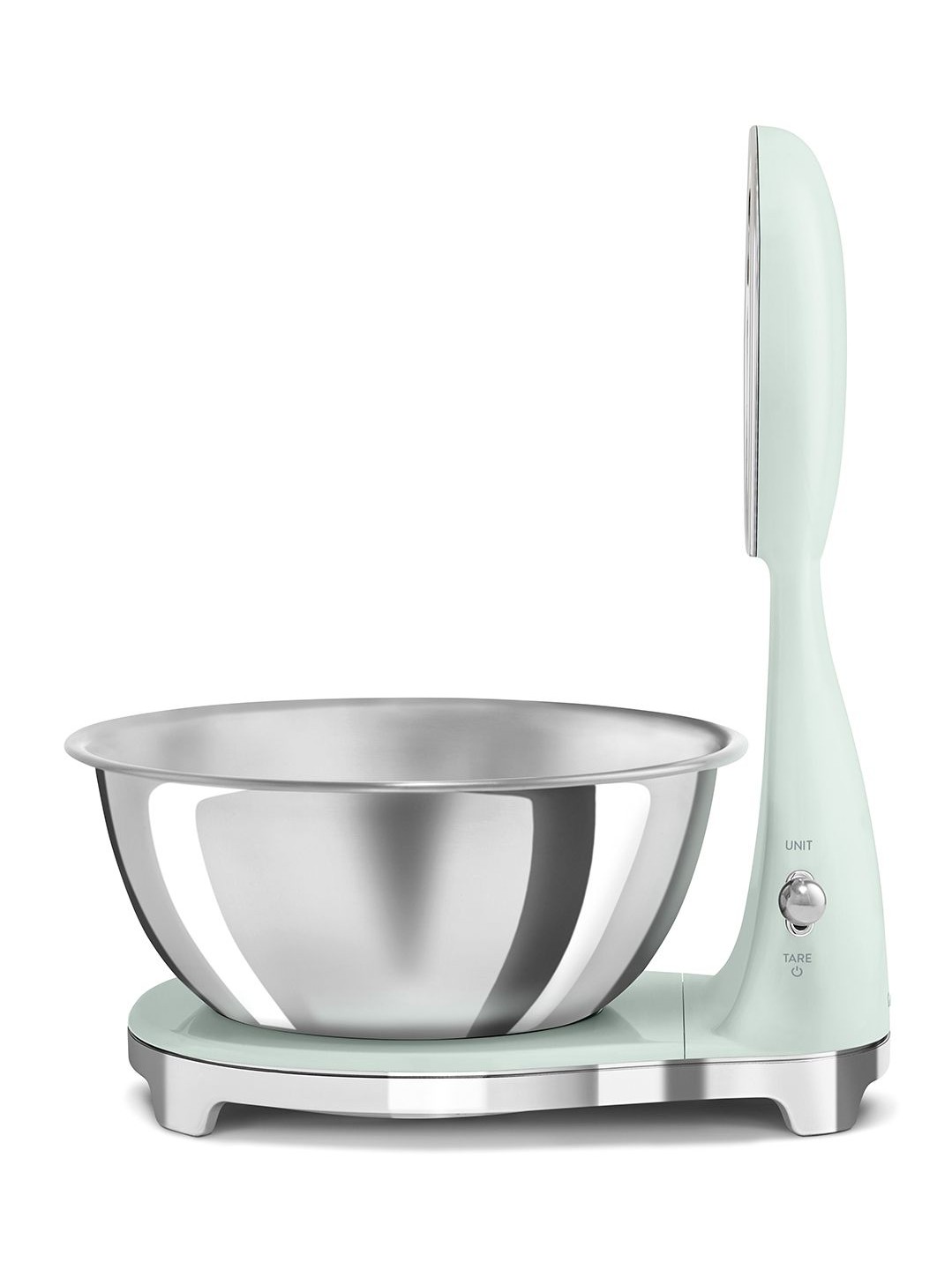 Кухонные весы SMEG KSF01PGWW Цвет пастельно-зеленый глянцевый