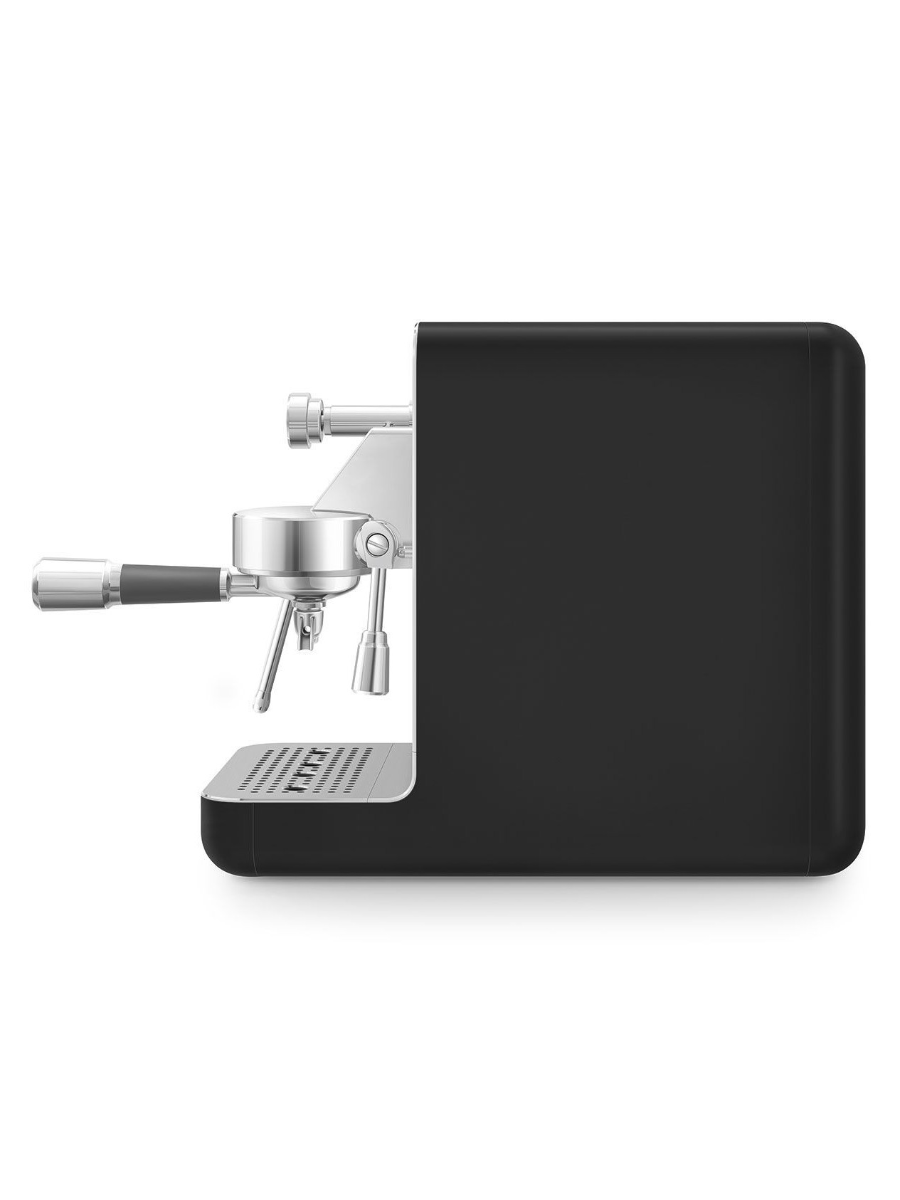 Рожковая эспрессо кофемашина SMEG EMC02BLMEU Цвет чёрный матовый