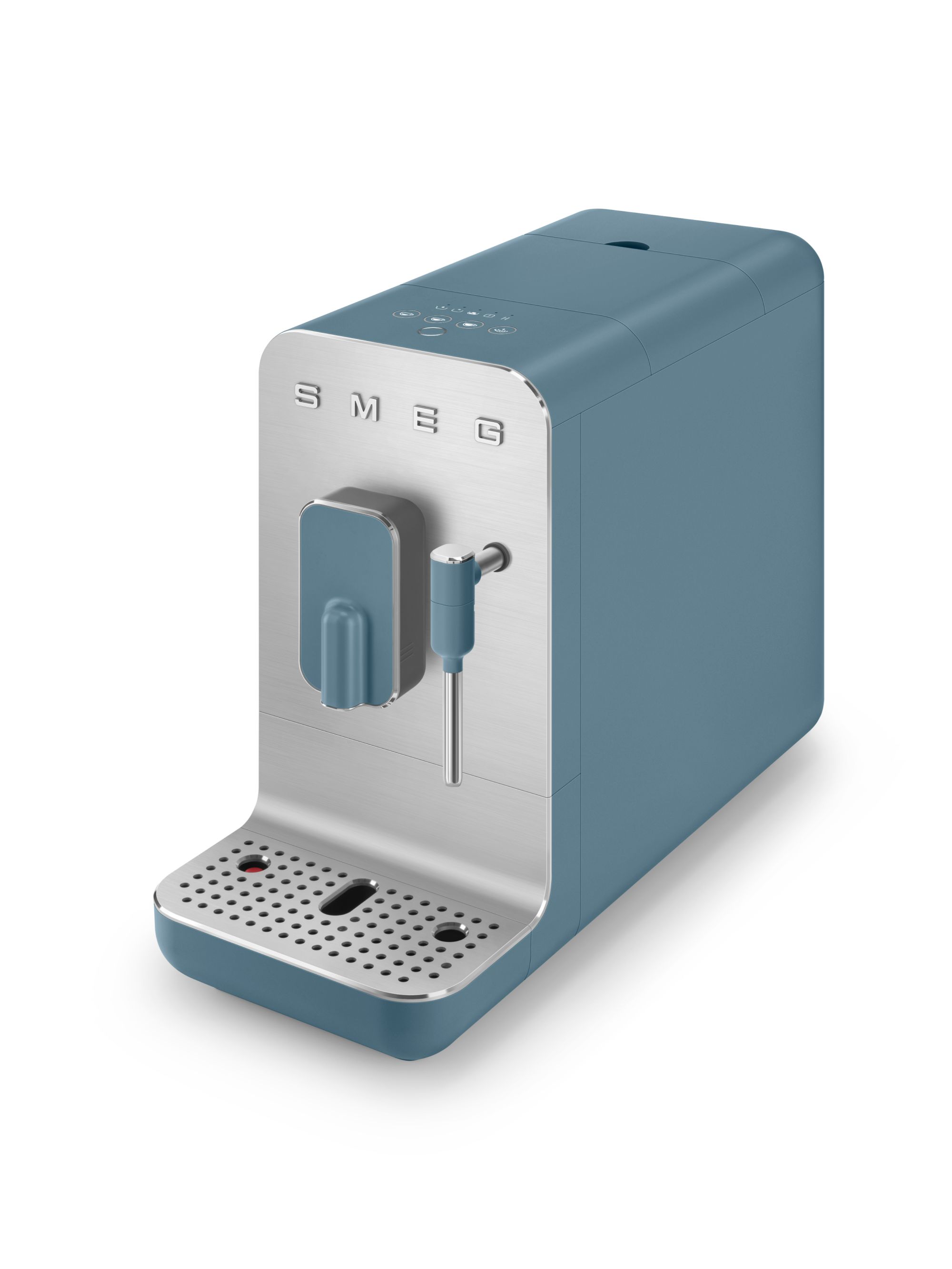 Автоматическая кофемашина с капучинатором SMEG BCC12SBMEU Цвет синий шторм матовый