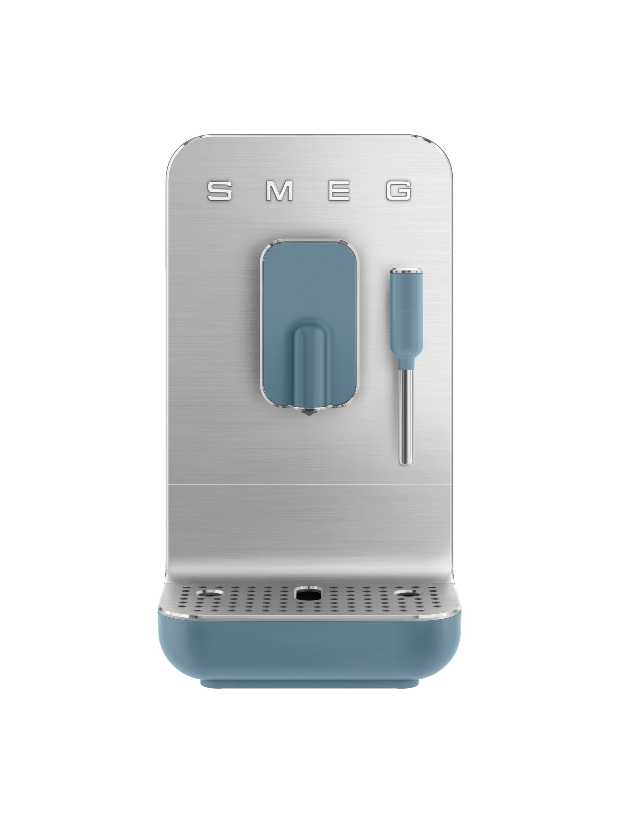 Автоматическая кофемашина с капучинатором SMEG BCC12SBMEU Цвет синий шторм матовый